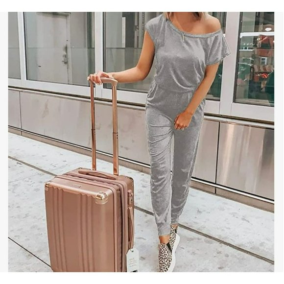 Gray Women's Jumpsuit - Picture 5 of 8